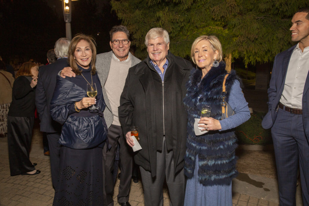 Soraya & Scott McClelland, John Eddie & Sheridan Williams at the Buffalo Bayou Partnership gala (Photo by Jenny Antill)