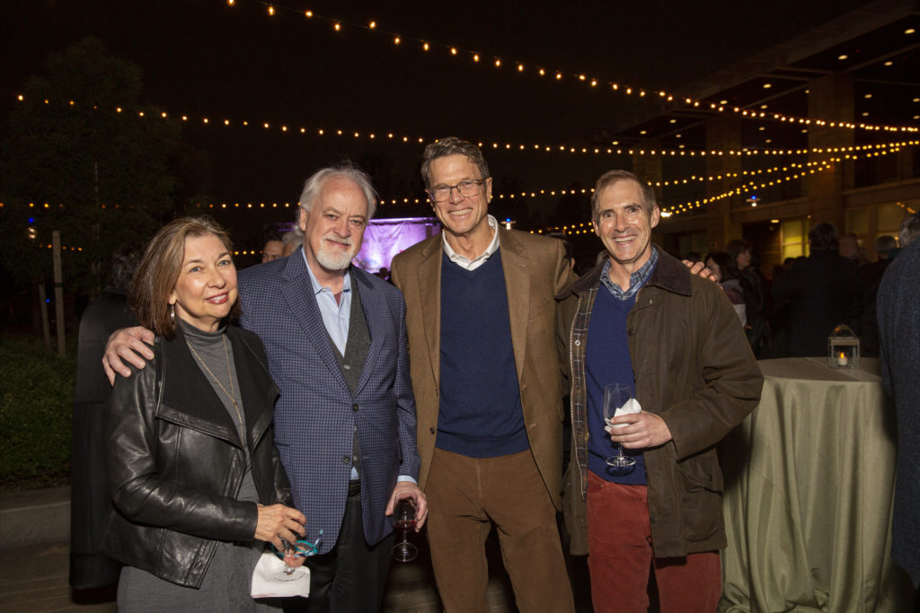 Lynn & Ty Kelly, Guy Hagstette, Doug Lawing at the Buffalo Bayou Partnership gala (Photo by Jenny Antill)