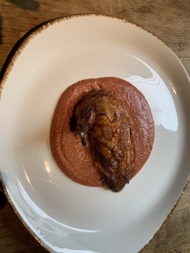 Mole Poblano with chicken is on the menu starting December 1st.  (Photo by Laurann Claridge)