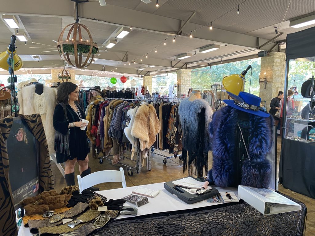 A variety of merchants filled both pavilions for the Holiday Market at The Clubs of Houston Oaks (Photo by Priscilla Dickson)