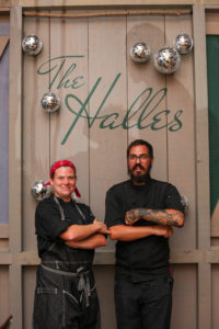 Blind Fox's Krysten Hanger, Keith Abate (Photo by Chris Pierre Bachman)