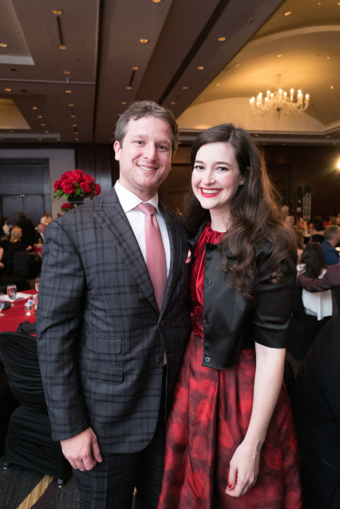 Jacob Stein, Lyndon Unger at the HPFFA Charitable Foundation 'Red Hot Gala' (Photo by CatchLightGroup.com)