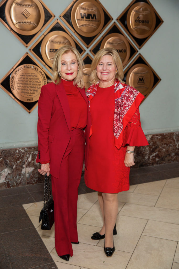 Jane Rhondes, Maureen Higdon at the Salvation Army of Greater Houston annual luncheon (Photo by Jenny Antill)