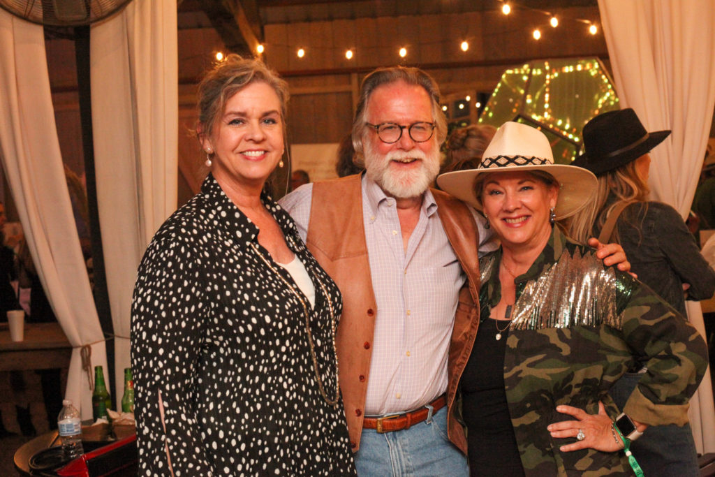 Joan  & Jerry Herring, Wendy Burks  (Photo by Chris Pierre Bachman)