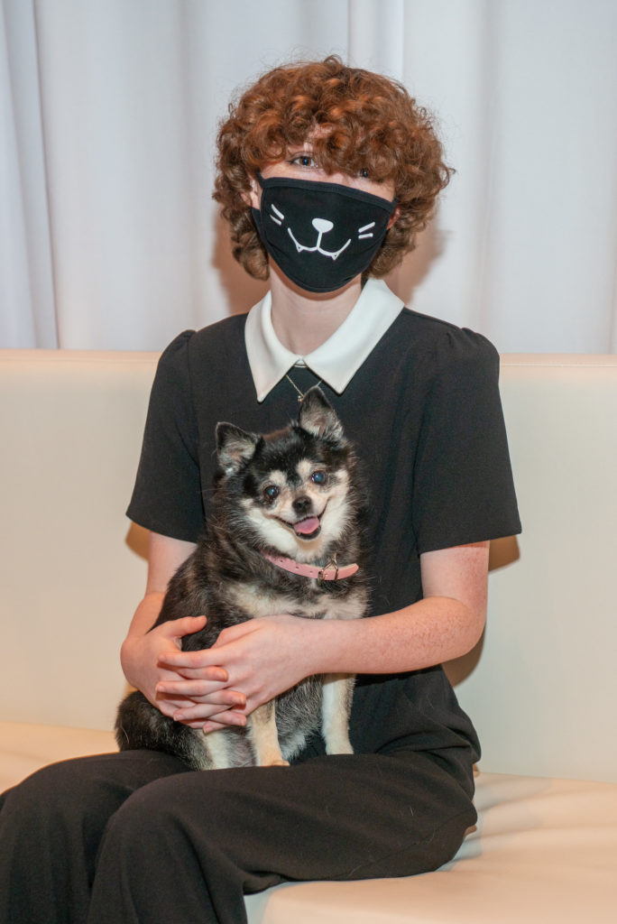 Celebrity Paws Junior Honoree Abby Albright (Photo by Jacob Power)