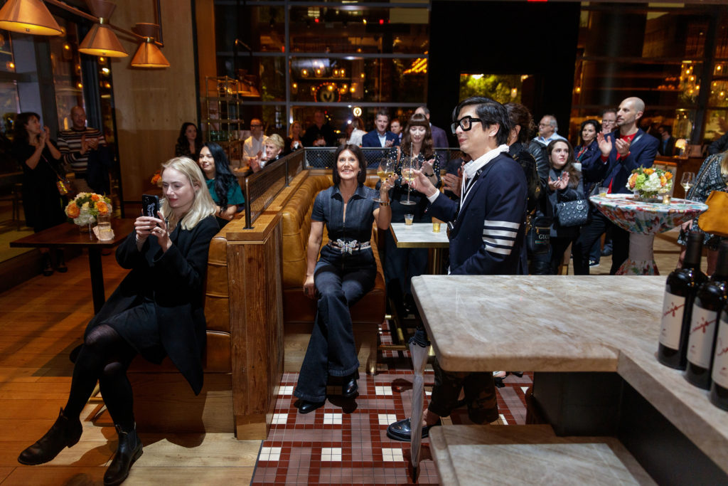 Guests listening to remarks (Photography by William Neal).  (Photo by William Neal)