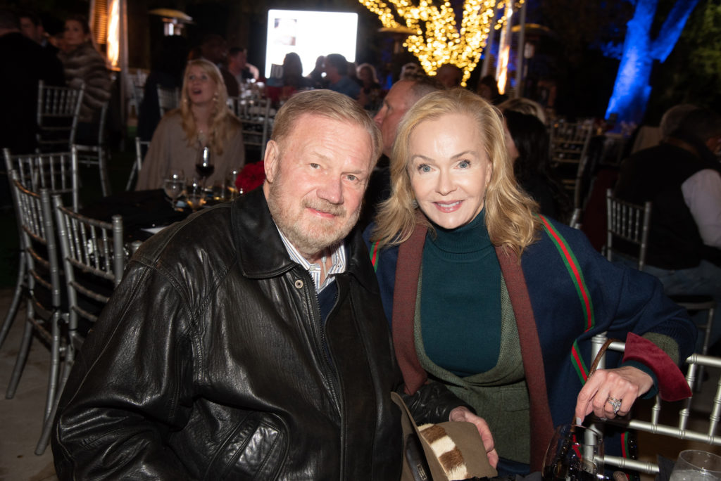 Keith & Alice Mosing at the Houston Police Foundation True Blue Gala held at the Fertitta Family Home in River Oaks (Photo by Alexander's Fine Portrait Design)