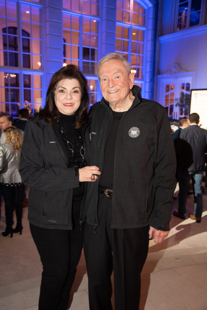 Honorees Laura & Dave Ward at the Houston Police Foundation True Blue Gala held at the Fertitta Family Home in River Oaks (Photo by Alexander's Fine Portrait Design)