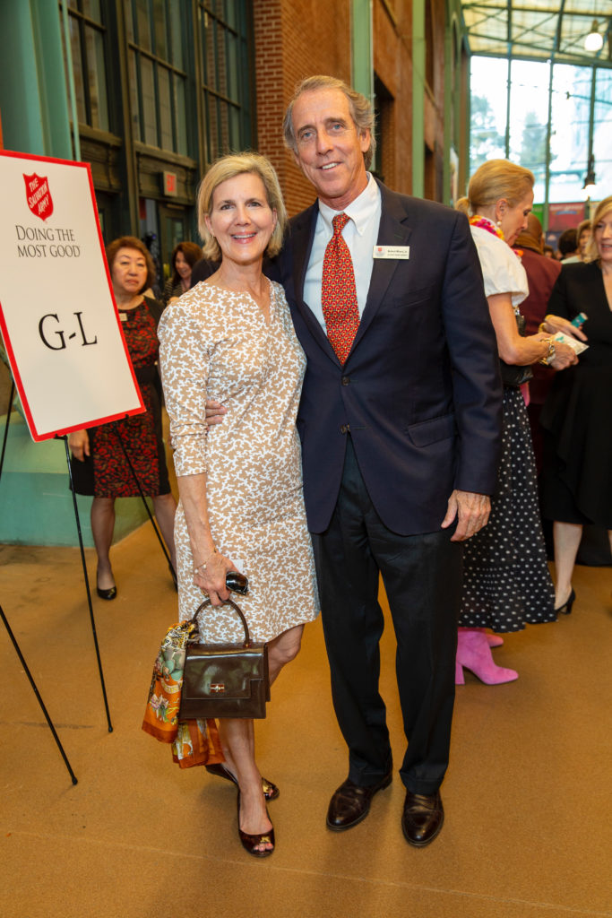 Louise & Robert Bland at the Salvation Army of Greater Houston annual luncheon held at Minute Maid Park (Photo by Jenny Antill)
