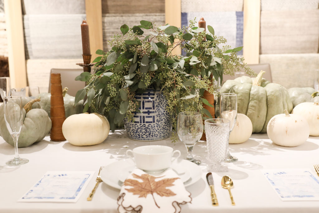 Tablescape design by Ronda Carman for the luncheon at Arsin Rug Gallery in Decorative Center Houston. (Photo by Priscilla Dickson)