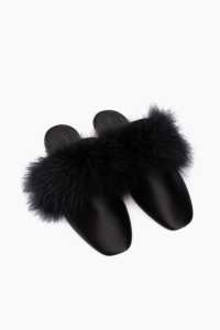 MARKET Manon Mules with detachable feathers