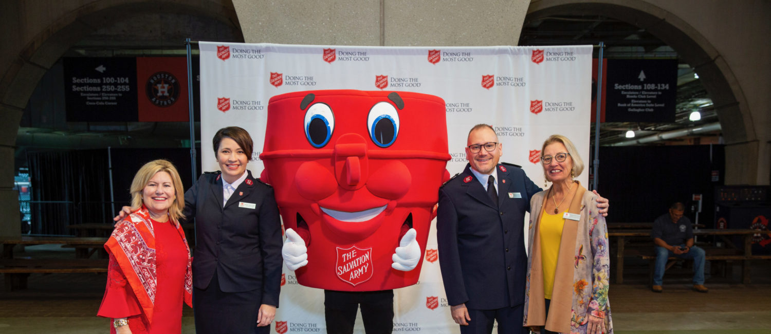 Maureen Higdon, Major Shelley Bell, Major Zach Bell, Stick Delaup (Photo by Jenny Antill)