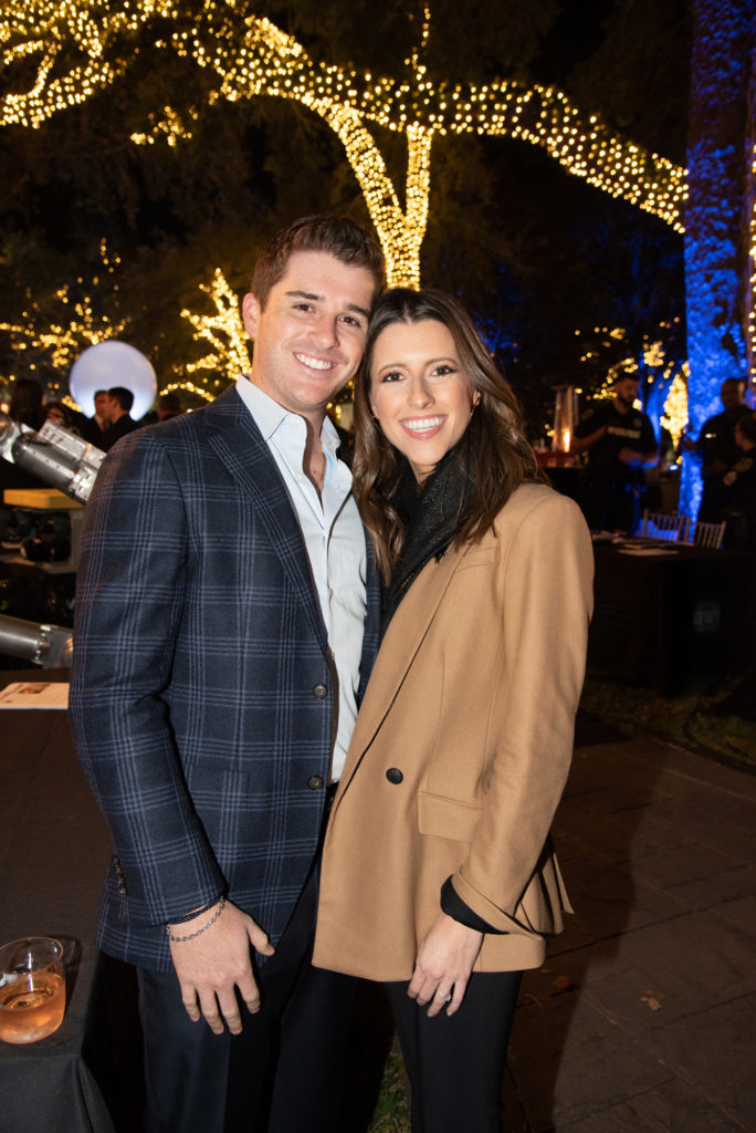 Max Chanon, Caitlin Helfman at the Houston Police Department True Blue Gala  (Photo by Alexander's Fine Portrait Design)