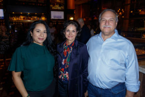 Melinda Filstrup, Liz Naftalis, Richard Naftalis (Photo by William Neal)
