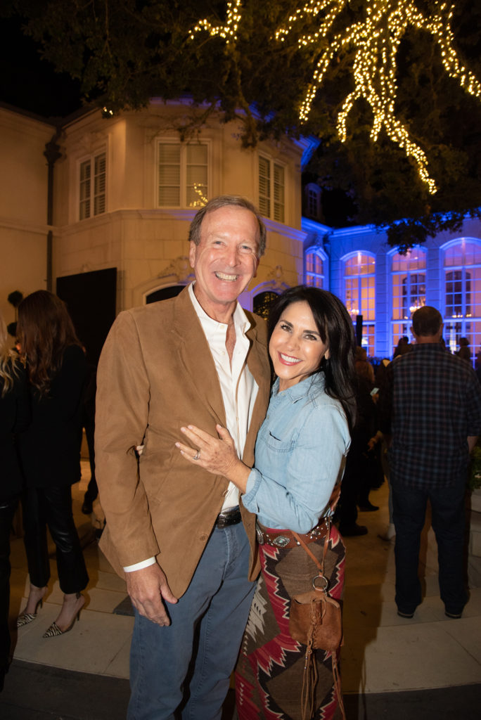 Neil & Maria Bush at the Houston Police Department True Blue Gala  (Photo by Alexander's Fine Portrait Design)