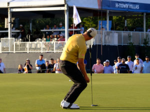 The 2021 HPE Houston Open golf tournament played Round Two at Memorial Park Golf Course