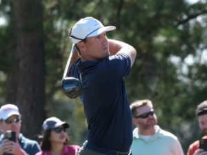 Jason Kokrak won the Hewlett Packard Enterprise Houston Open with four consecutive birdies on a 4-hole stretch of Nos. 13 through 16 at Memorial Park Golf Cours