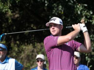 Jason Kokrak won the Hewlett Packard Enterprise Houston Open with four consecutive birdies on a 4-hole stretch of Nos. 13 through 16 at Memorial Park Golf Cours