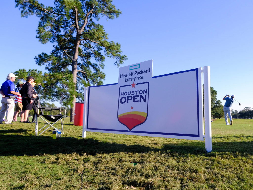 The Houston Open found a new title sponsor right before the tournament. (Photo by F. Carter Smith)