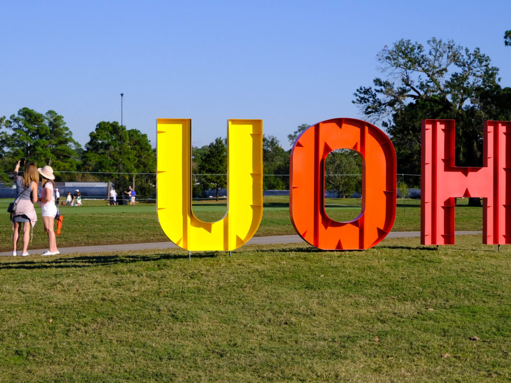 Houston is represented well at the Houston Open. (Photo by F. Carter Smith)
