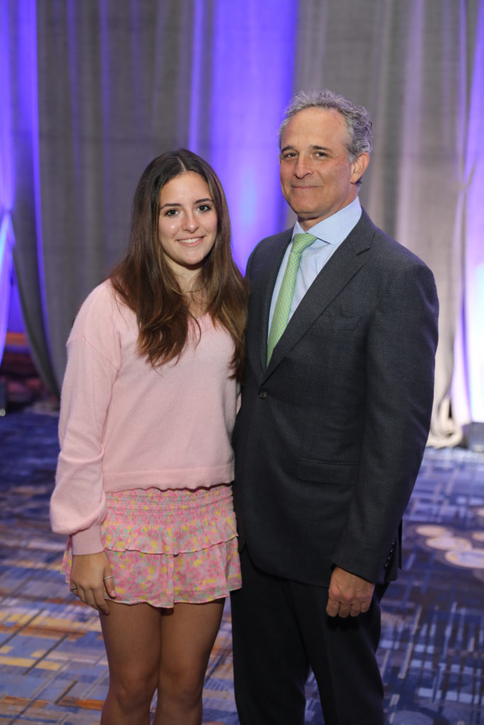 Berkeley Deutsch, luncheon chair Richard Deutsch (Photo by Priscilla Dickson)
