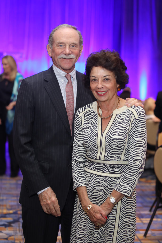 Marty & Kathy Goossen at the Holocaust Museum Houston Guardian of the Human Spirit luncheon (Photo by Priscilla Dickson)