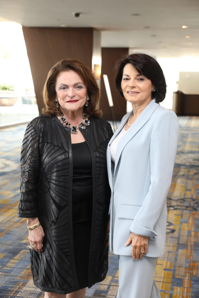 Beth Wolff, Ursula Muenzel at the Holocaust Museum Houston luncheon (Photo by Priscilla Dickson)