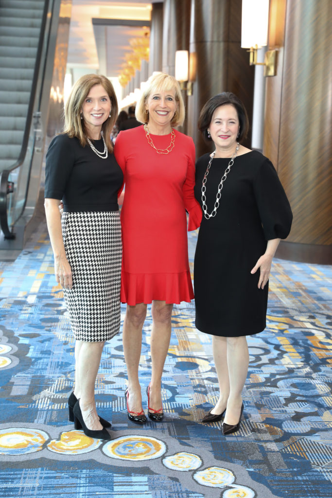 Rhonda Routh, Kim Sterling, Anne Neeson at the National Philanthropy Day Awards Luncheon (Photo by Priscilla Dickson)