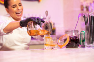 S-Class – expertly mixed Silver Star Manhattans were served