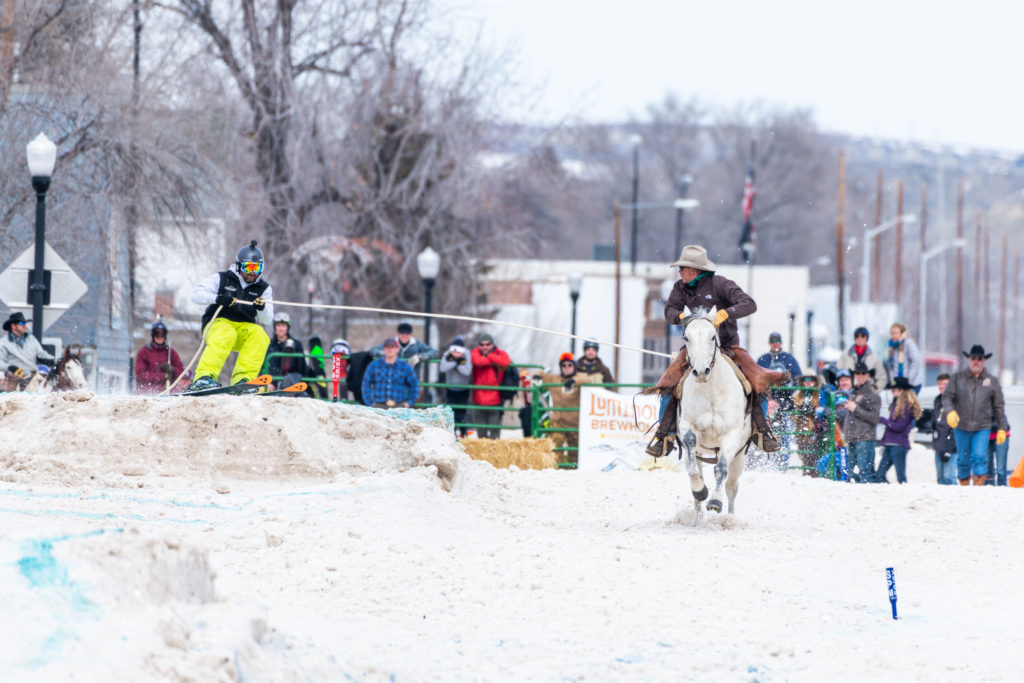 Skijoring returns this year (Sheridan Travel & Tourism)