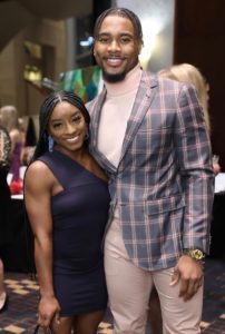 Simone Biles and her husband Jonathan Owens