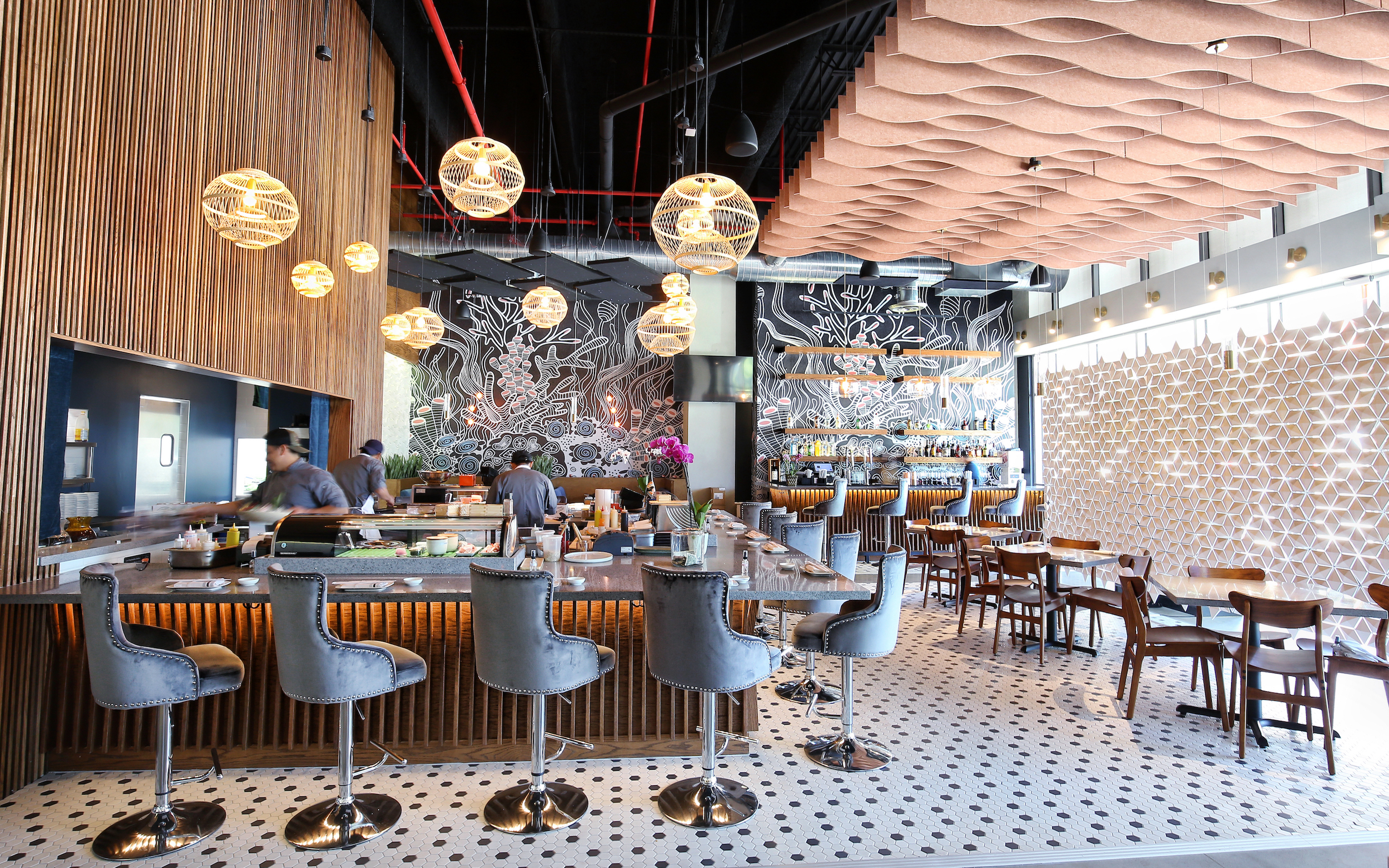 Sushi Rebel interior (Photo by Photos John Kim)
