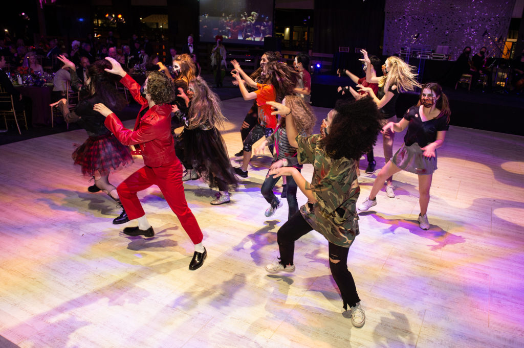 TUTS Performing Thriller; Photo by Wilson Parish