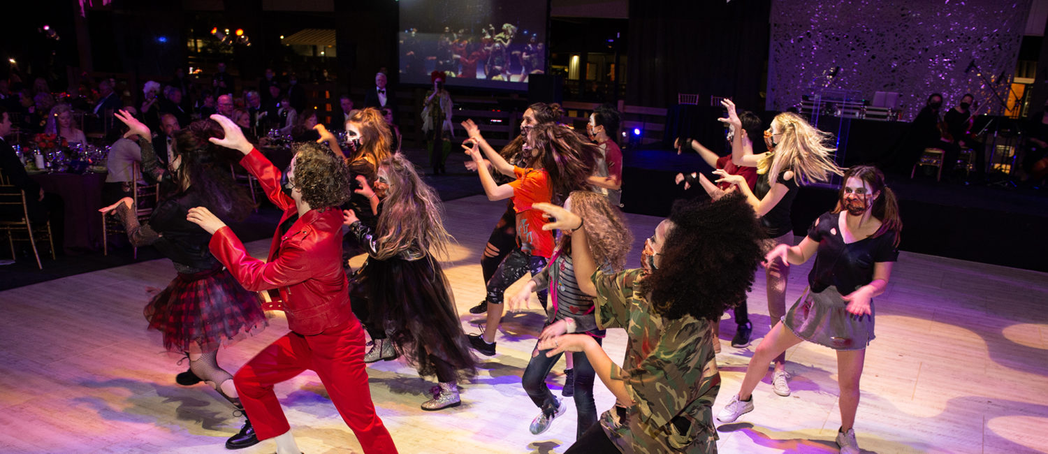 TUTS Performing Thriller; Photo by Wilson Parish