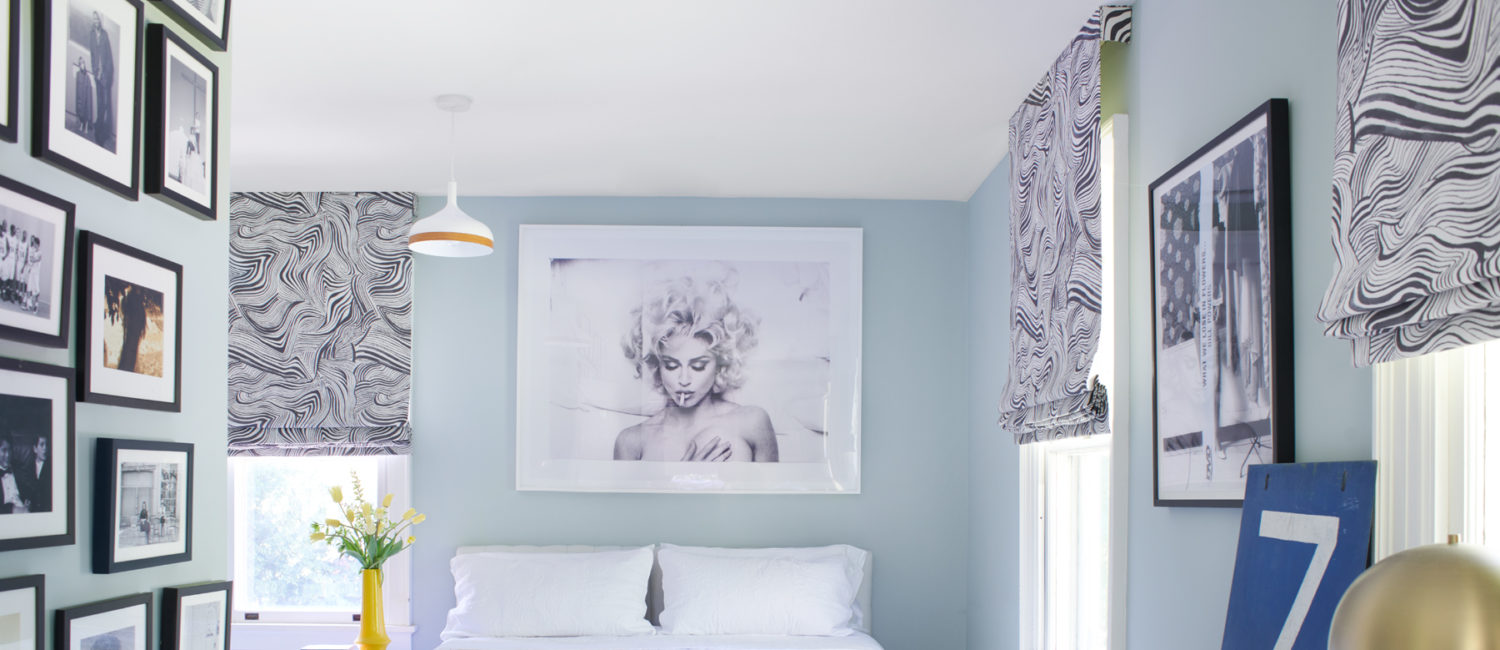 The Shade Store – An undulating zebra print in the Novogratz Waverly Collection