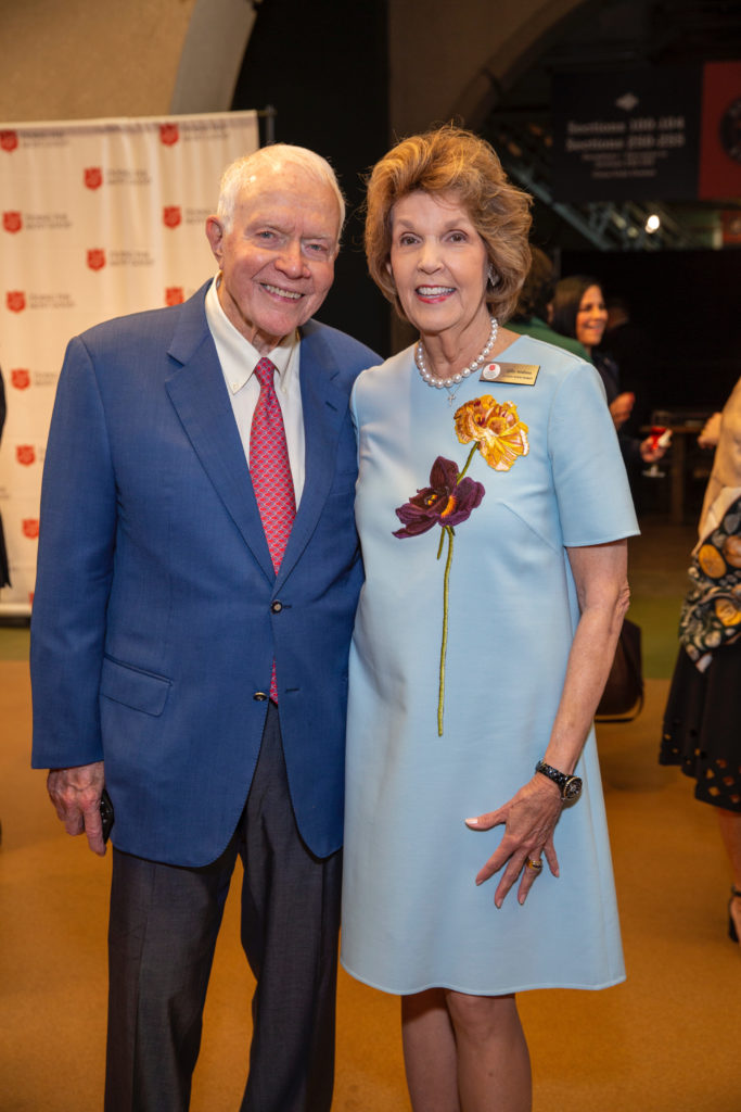 Thurmon & Lilly Andress at the Salvation Army of Greater Houston annual luncheon (Photo by Jenny Antill)