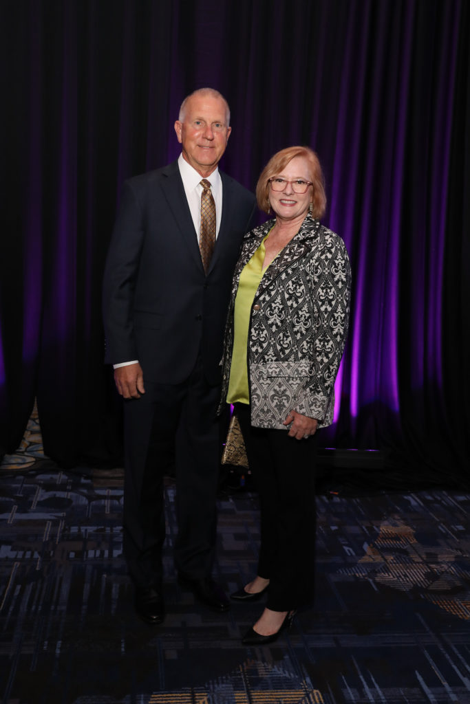 Tom Forney, Beth Wilson at the National Philanthropy Awards Day Luncheon (Photo by Priscilla Dickson)