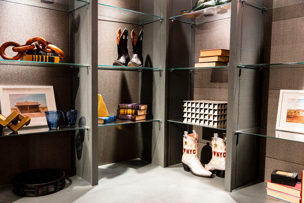 A curated corner of Miron Crosby Aspen. (Photo by Tyler Wilkinson-Ray)