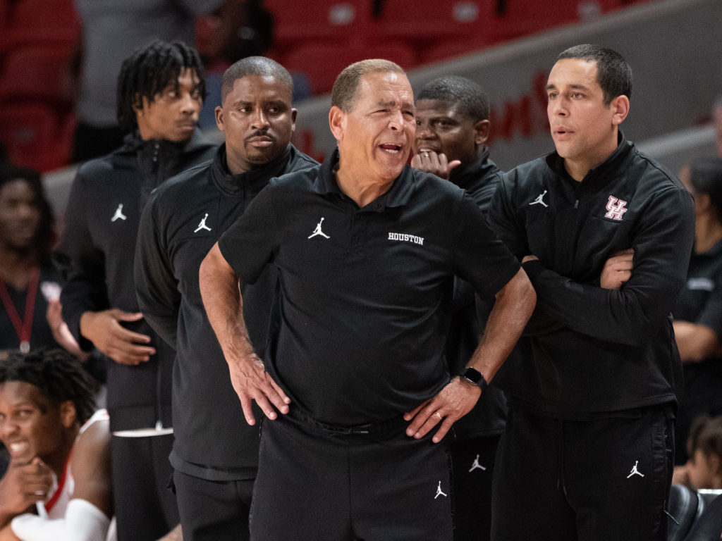 Kelvin Sampson has one of the very best coaching staffs in America. (Photo by F. Carter Smith)