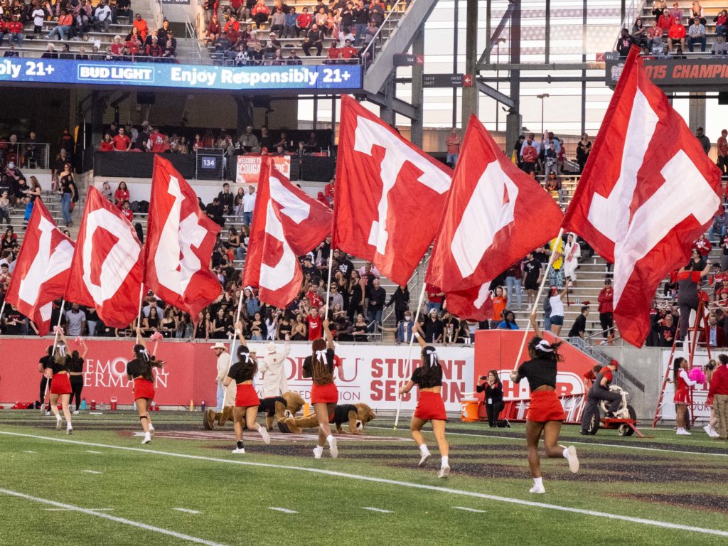 University of Houston football has reason to celebrate this season. (Photo by F. Carter Smith)