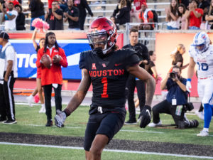 The University of Houston Cougars met Southern Methodist Univesity, Saturday October 30, 2021 at TDECU Stadium