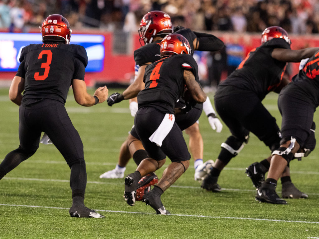 Ta'Zhawn Henry gives Houston another look at running back. (Photo by F. Carter Smith)