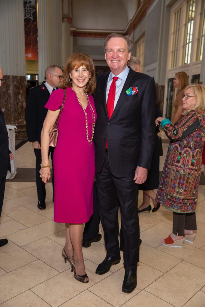 Vicki West & Ralph Burch at the Salvation Army of Greater Houston annual luncheon (Photo by Jenny Antill)