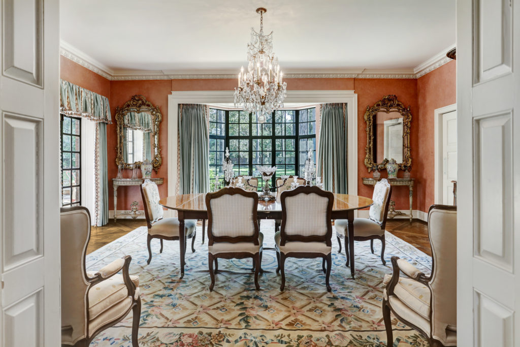 The formal dining room at 3781 Willowick. (Photo by TK Images)