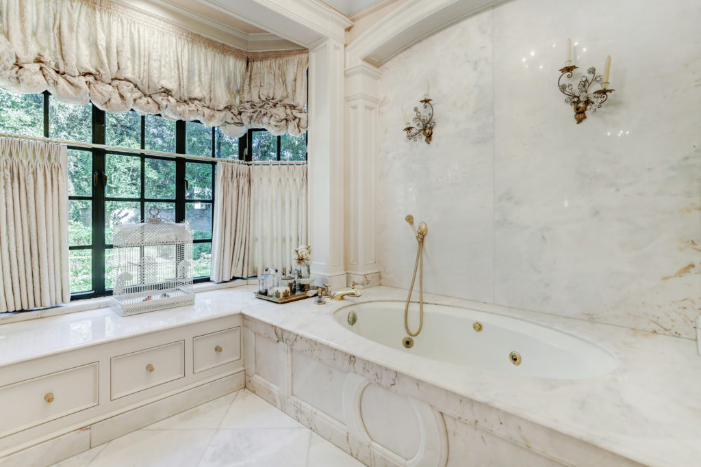 One of two primary bathrooms (Photo by TK Images)