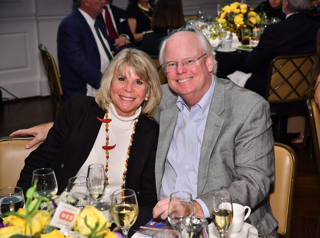 Zane & Brady Carruth at the Touchdown for TEACH dinner held at River Oaks Country Club. (Photo by Dave Rossman)