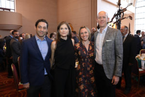 (l-r) Henry and Andrea Medina, Jessica and Brian Leeke (Photo by Priscilla Dickson)