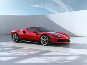 The new V6 Hybrid 296GTB that will be coming out from Ferrari