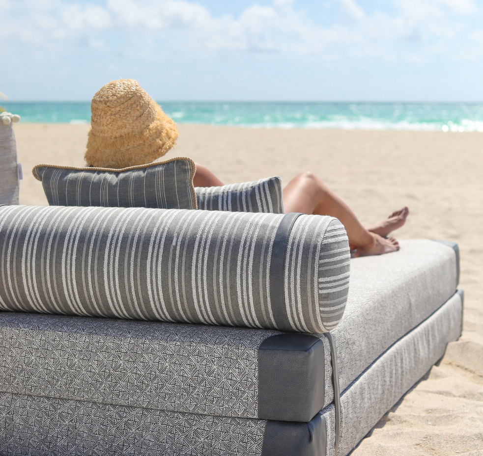 Winning Entry: Best in Textile Design, The Kimpton, Anglers Cove Pop-Up, Miami Beach, Cush Living. (Photos Emily Addington)