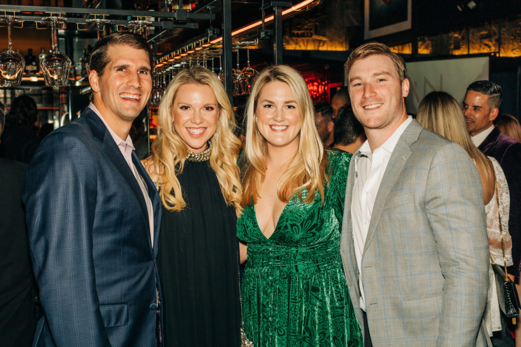 Jonathan & Laura Bonck, Bryce & Bobby Magness (Photo by Bonner Roden)